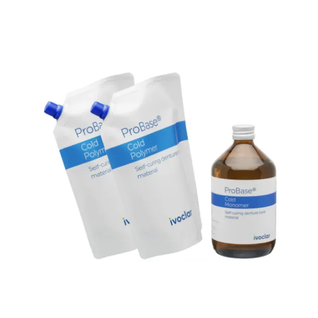 İvoclar ProBase Cold - Soğuk Akrilik Takım (1 kg + 500 ml) - Pink photo
