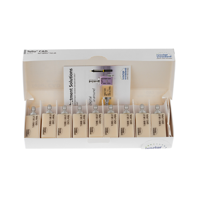 Ivoclar Telio CAD CEREC/inLab LT B40L 9'lu Kutu photo