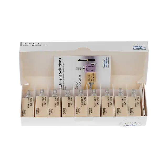 Ivoclar Telio CAD CEREC/inLab LT B40L 9'lu Kutu 2