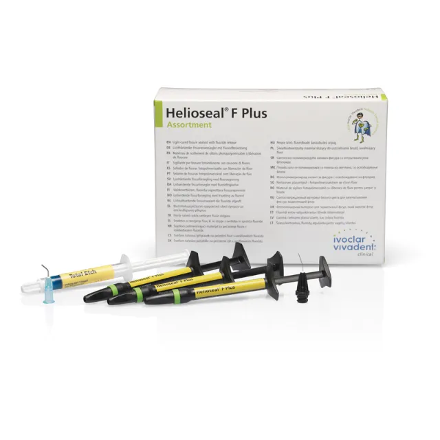 İvoclar Vivadent Helioseal F Plus Fissür Örtücü Assortment 5 x 1,25 gr photo