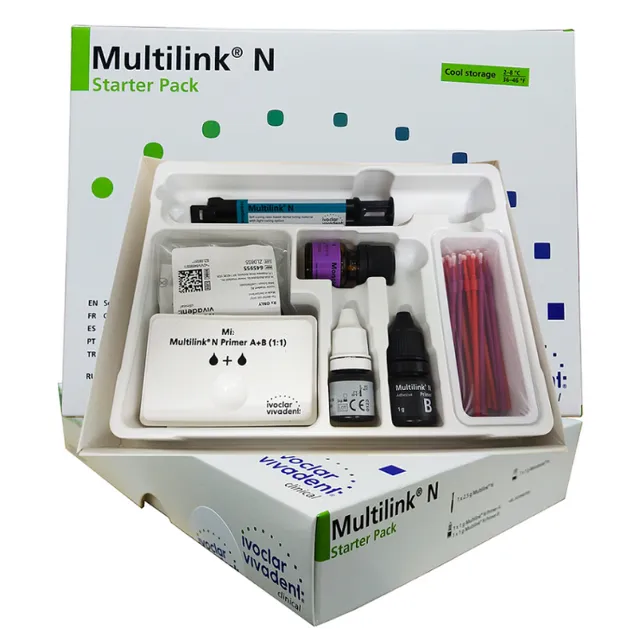 İvoclar Vivadent Multilink N Rezin Siman Starter Pack Transparent photo