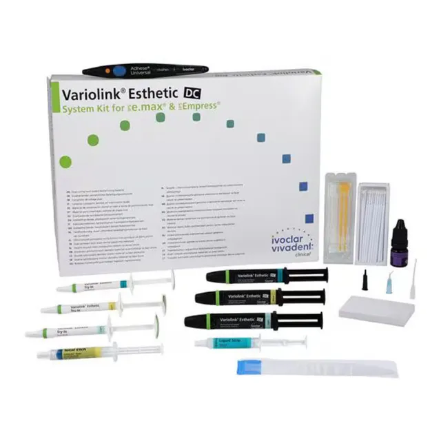 İvoclar Vivadent Variolink Esthetic DC Yapıştırma Simanı System Kit E.Max photo
