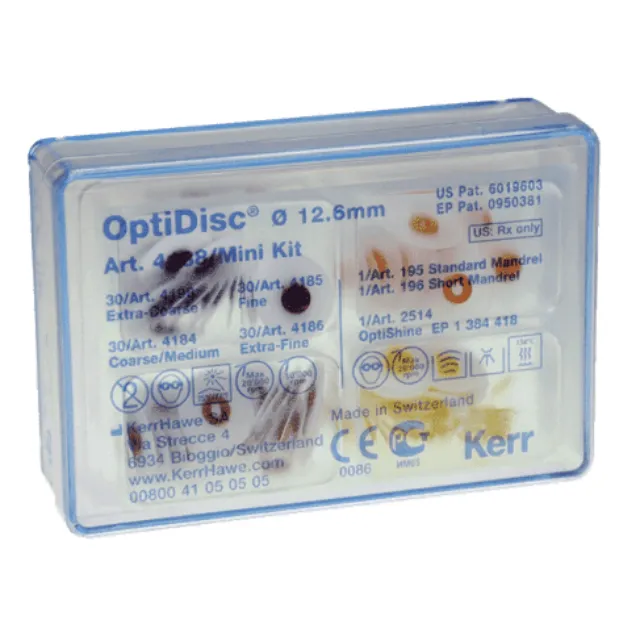 Kerr OptiDisc Bitirme ve Parlatma Diski Kit 120li photo