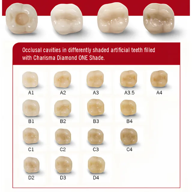 Kulzer Charisma Diamond One Kompozit Set 3