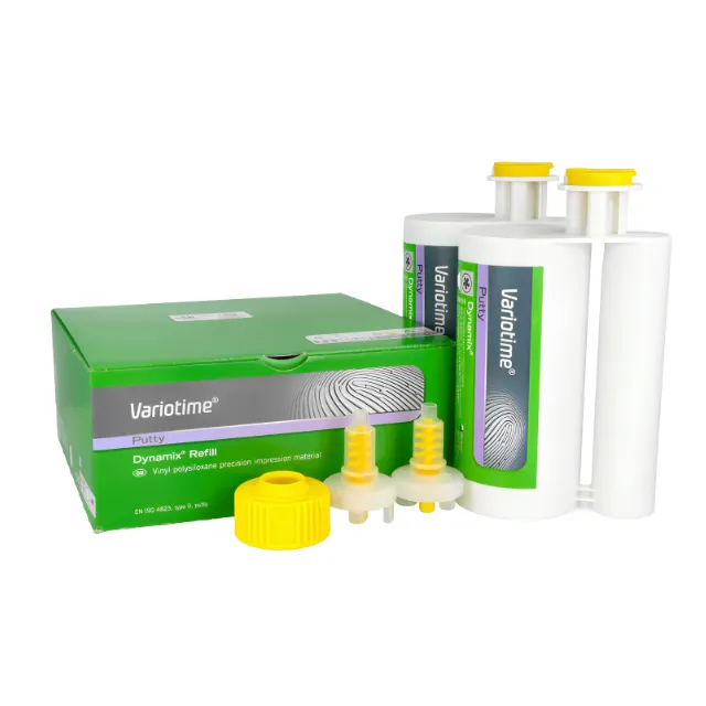 Kulzer Variotime Dynamix Putty 2x380 ml. A Silikon (Cihaz için) photo