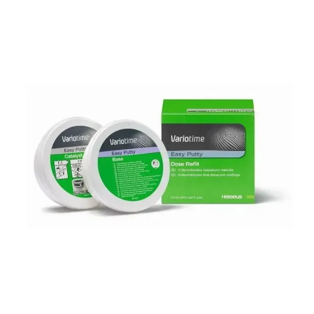Kulzer Variotime Easy Putty 2x300 g 1. Ölçü A Silikon photo