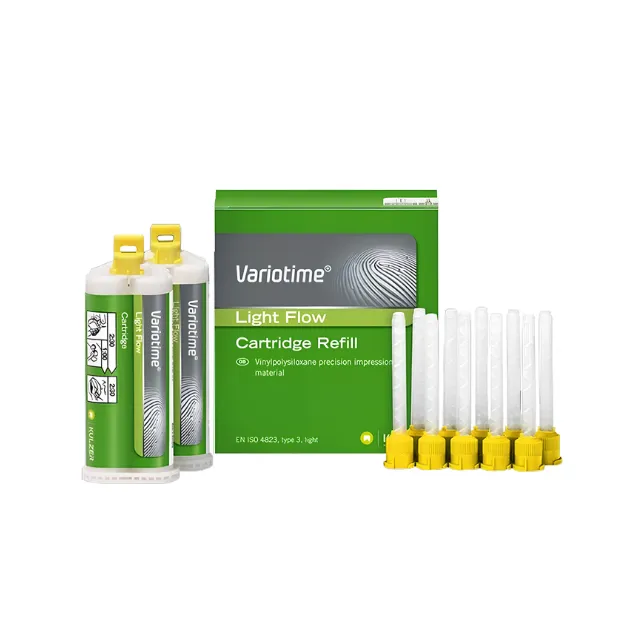 Kulzer Variotime Light Flow 2*50 ml. 2.Ölçü A Silikon Kartuş photo
