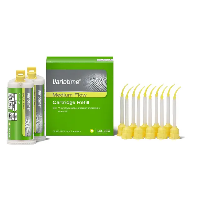 Kulzer Variotime Medium Flow 2*50 ml 2.Ölçü A Silikon Kartuş photo