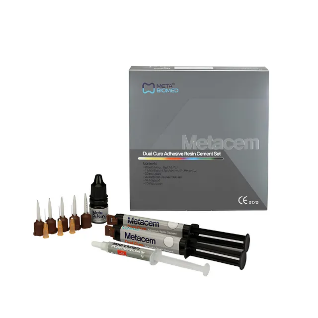 Meta Biomed METACEM Yapıştırıcı Siman Seti 2 Tüp Adhesiv Asit photo