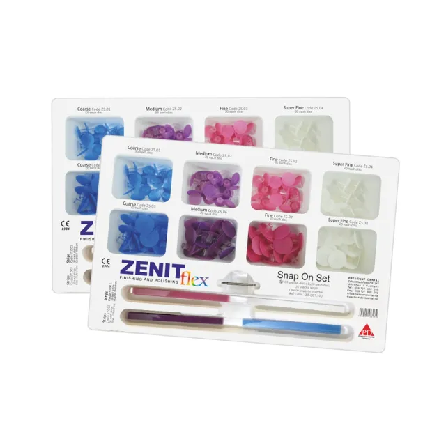 President Zenit Flex Snap On Bitirme ve Cila Kit photo