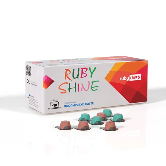 RubyDent Ruby Shine Parlatma Pastası 2 gr (200 kapsül) photo