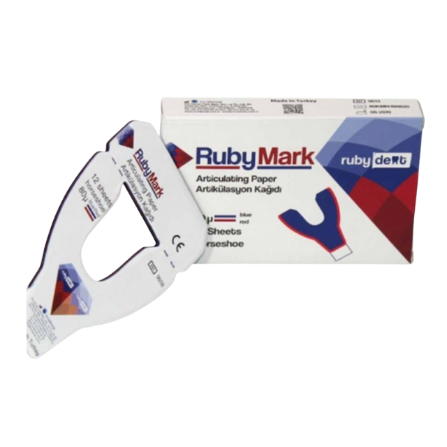 Rubydent RubyMark Artikülasyon Kağıdı 80 Micron photo