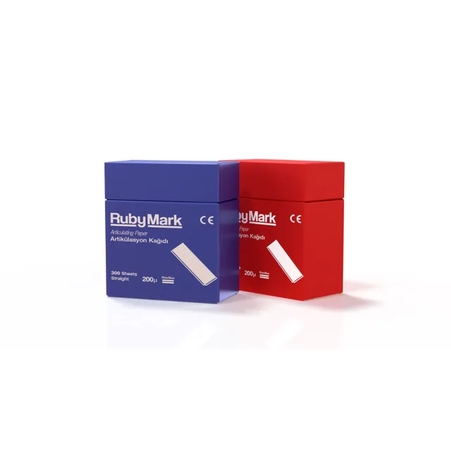 RubyMark Artikülasyon Kağıdı 200 Micron photo