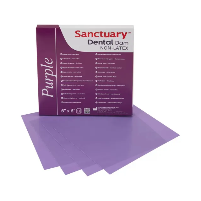 Sanctuary Dental Dam 6x6 Non-Latex photo