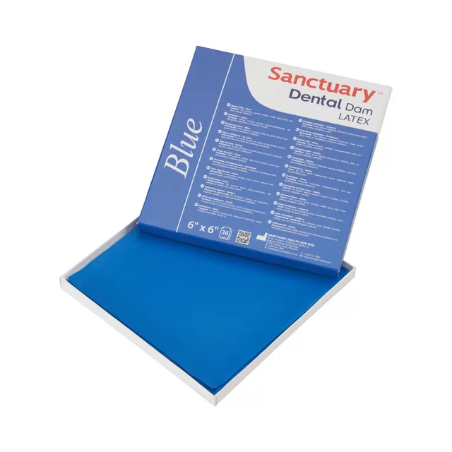 Sancutary Dental Dam 6x6 Latex photo