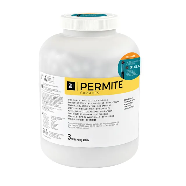 SDI Dental Amalgam Permite 50 Kapsül %56 Gümüş 3'lük 2