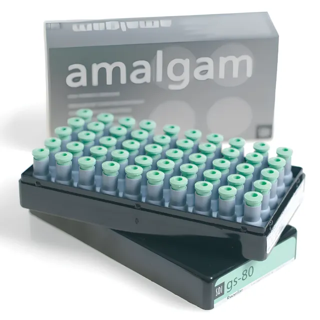 SDI Dental GS-80 Amalgam 50'lik Kapsül %40 Gümüş 3'lük 2
