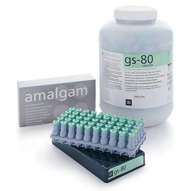 SDI Dental GS-80 Amalgam 50'lik Kapsül %40 Gümüş 3'lük photo