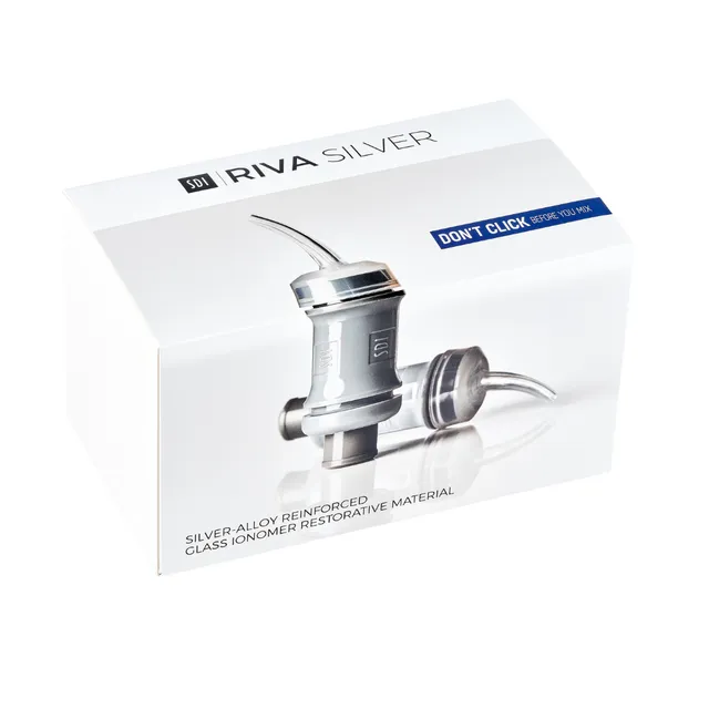 SDI Dental Riva Silver – Gümüş ile Güçlendirilmiş Cam İyonomer Dolgu Materyali (50’lik Kapsül Paket) photo