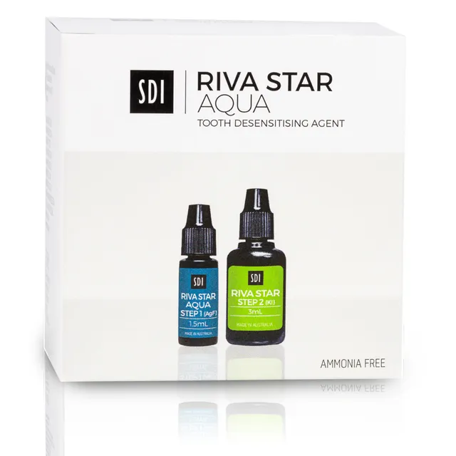 SDI Dental Riva Star Aqua Gümüş Florür ve Hassasiyet Giderici Likit Formu photo