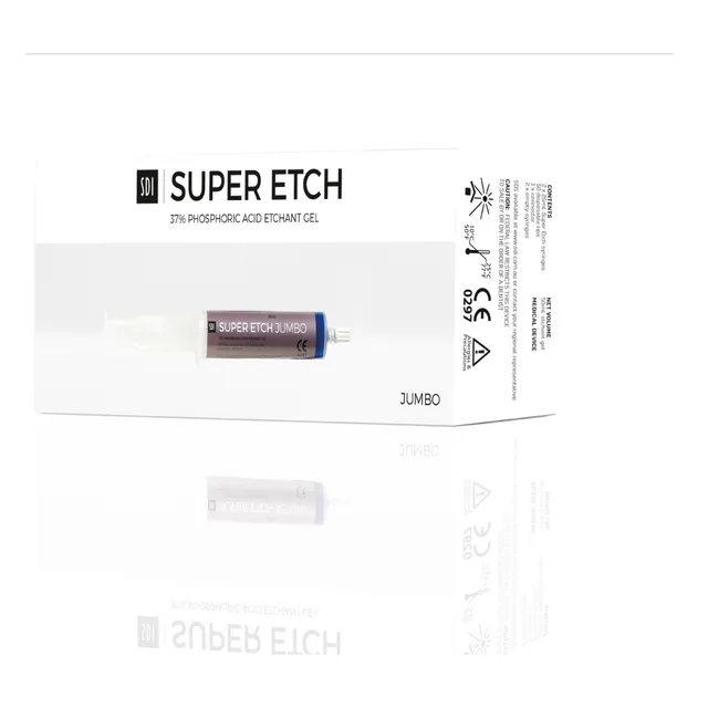 SDI Dental Super Etch Fosforik Asit Jel (2x25 ml Jumbo Şırınga) 2