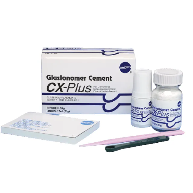 Shofu Cx Plus Cam İyonomer Siman 3'lü Takım photo