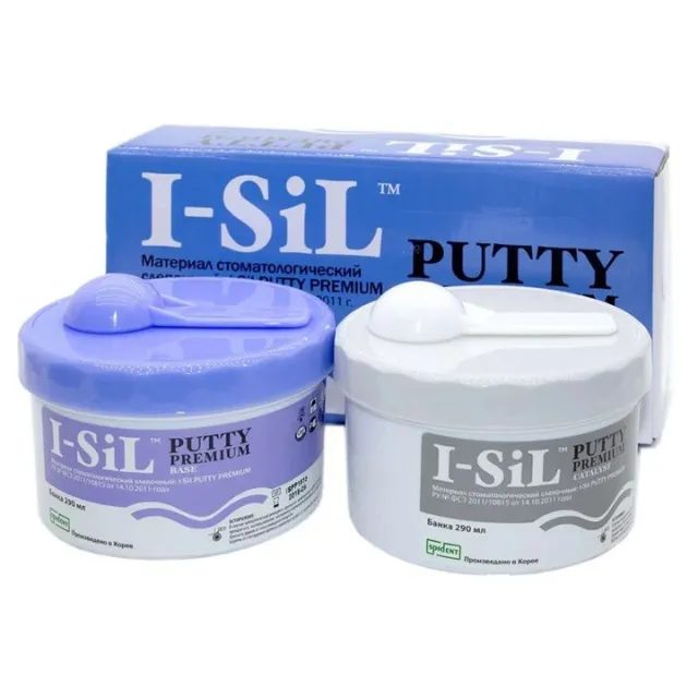Spident I-Sil Premium Putty Vinyl Polysiloxane 1. Ölçü  photo