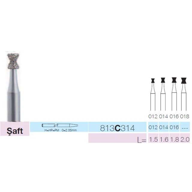 Sunshine 813C Sentetik Elmas Frez 2