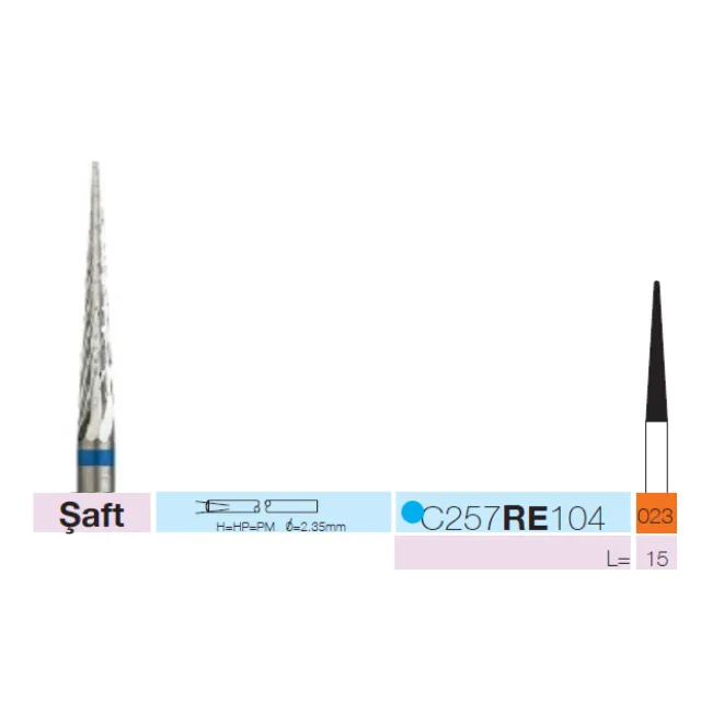 Sunshine C257RE Sentetik Elmas Frez	 2