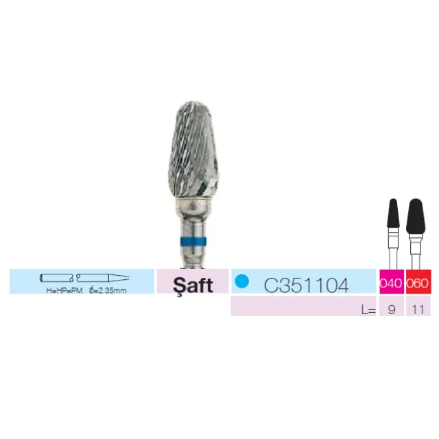 Sunshine C351 Sentetik Elmas Frez	 2