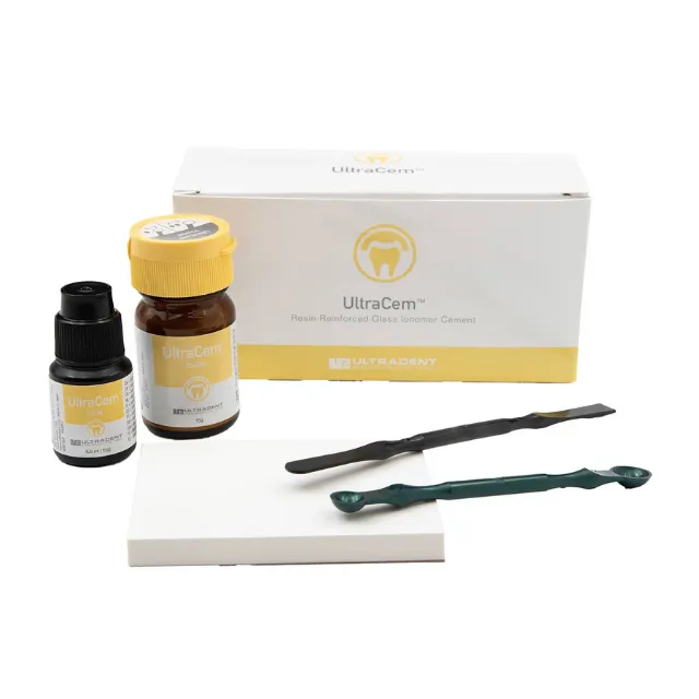 Ultradent UltraCem Rezinle Güçlendirilmiş Cam İyonomer Siman photo