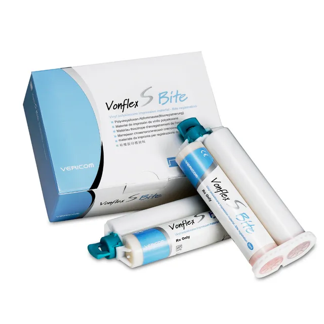 Vericom Vonflex S Bite Kit Normal - Kapanış Kaydı Materyali 2x50 ml photo