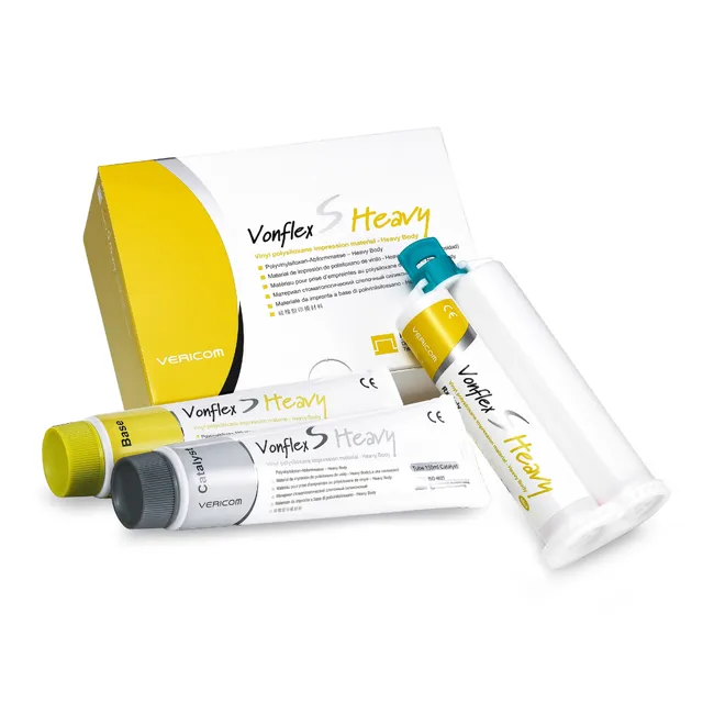 Vericom Vonflex S Heavy Bulk Kit Normal - Sabitleme Özellikli Ölçü Materyali 2x50 ml photo