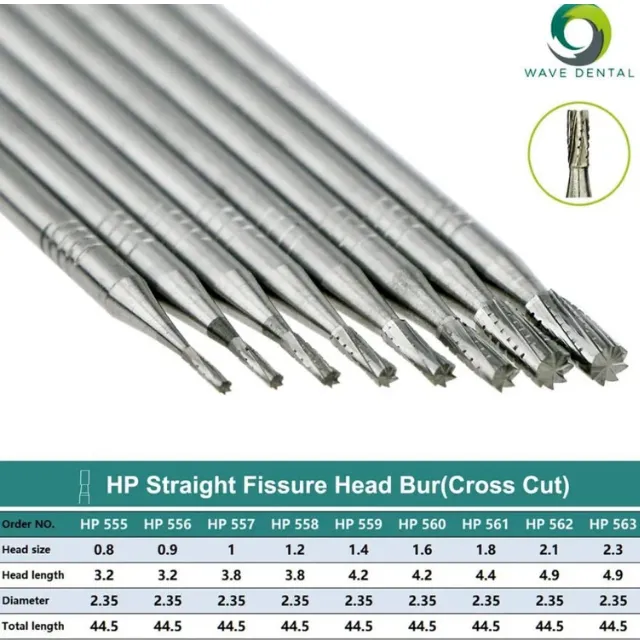 Wave Dental Tungsten Carbide Fisür Frez photo