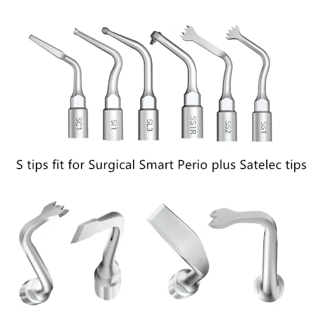 Woodpecker Ultrasonik Piezo Bone Surgery Uçları - AiSurgery, Surgic Smart&Satelec Piezo Uyumlu photo