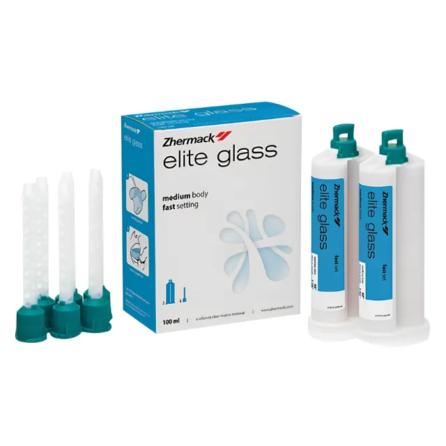 Zhermack Elite Glass Şeffaf Matrisler İçin Silikon photo