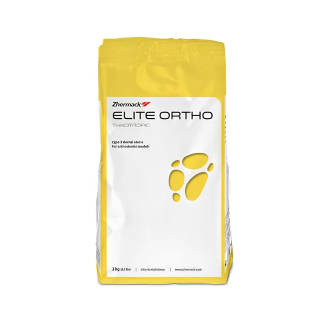 Zhermack Elite Ortho Ortodontik Beyaz Alçı 3 kg photo