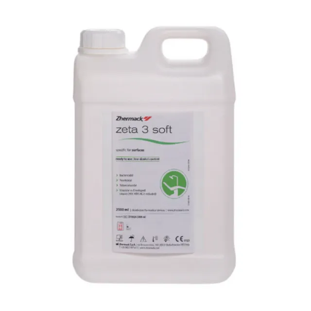 Zhermack Zeta 3 Soft Yüzey Temizleme Sıvısı 2.5 Litre photo